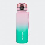 Gertuvė UZSPACE TRITAN 500 ml, plastikas be BPA - 3026-PINK-CYAN - Rožinė-žalia