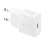Samsung mobiliojo telefono įkroviklis 25W FAST tinklo įkroviklis, USB Type C jungtis Balta