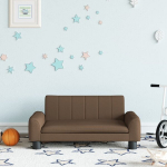 Vaiki&scaron;ka sofa vidaXL, ruda