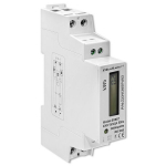 Vienfazis elektroninis skaitiklis suvartojimas energija Qoltec 230v 32A Din35