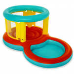 Pripučiama žaidimų aik&scaron;telė Bestway Jumptopia, 239x142x102 cm, įvairių spalvų