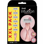 Skustuvas + 6 vnt skustuvo galvutės moterims Wilkinson Sword Intuition Complete