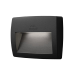 lorenza 190 LED sieninis &scaron;viestuvas 7,5w cct 4000k ip55 juodas