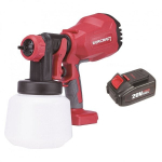 Akumuliatorinis dažų purk&scaron;tuvas Worcraft 20V LI-ION
