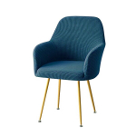 Vienos spalvos kėdės užvalkalas valgomojo kambariui.,  14# Royal Blue 1PC