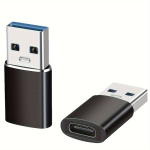 Universal OTG adapteris su USB, 2vnt Juodos spalvos