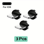 Magnetinis įkrovimo laidas 540&deg;, &bdquo;IPhone&ldquo; magnetinis ki&scaron;tukas (be laido)
