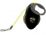 Flexi automatinis pavadėlis Giant L, juodas, 10 m