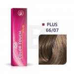 "Wella Professionals Color Touch Plus" profesionalūs pusiau ilgalaikiai plaukų dažai 66|07 60 ml