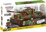 Statybų žaidimas - COBI - Pz.Kpfw. VI TIGER Ausf. E - 870 elementų - 2 figūrėlės - Daugiakra&scaron;tis