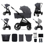 Universalus vežimėlis Kinderkraft Nea 2 2in1, Deep grey
