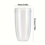 1 vnt., 18/24/32oz sulčių ekstraktoriaus taurė Nutribullet 600W/900W. , 24 OZ
