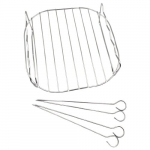 Nerūdijančio Plieno  BBQ Grotelių Stovas