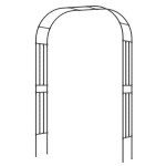 Costway Metalinė rožių arka