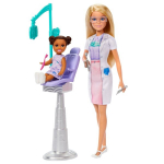 Lėlių rinkinys Mattel Barbie You Can Be Anything Dentist JCR74, 29 cm