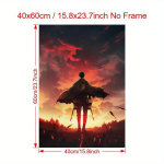 Drobės plakatas, 40,13*60,2cm be rėmelio