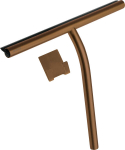 Stiklo valytuvas su laikikliu Deante Silia ADIC31K, Brushed bronze