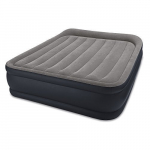 Pripučiamas čiužinys Intex Dura-Beam Deluxe Queen 203x152x42 cm, su integruota pompa