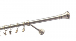 Viengubas karnizas 19mm OLIMP, 250 cm, antikos