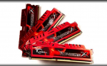 G.Skill RipjawsX DDR3-1600 CL10-10-10 1.50V 32GB (4x8GB) F3-12800CL10Q-32GBXL