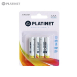 Platinet ALKALINE PRO elementai AAA, 4 vnt.