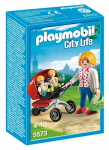 5573 PLAYMOBIL&reg; City Life, Mama su dvynukais