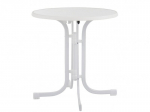 Stalas Patio Dine & Relax 70 cm, baltas