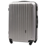 Vidutinis lagaminas Wings Flamingo, pilkas