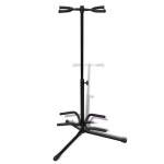Reguliuojamas stovas dviems gitaroms, sulankstomas