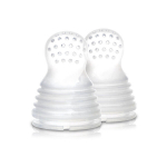 KidsMe silikoninis maisto tiektuvas maitintuvui Food Feeder Plus, XL&nbsp;dydis, 6&nbsp;mėn+, 2 vnt.