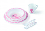 Canpol Babies plastikinių indų ir įrankių rinkinys, 5 dalys, 4/401 cat