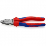 Knipex kombinuotos replės su padidinta pavara, fosfatuotos, juodos, 200 mm - 0202200