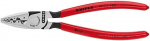 Laidų antgalių užspaudimo replės Knipex