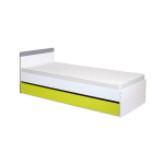 Lova Klupś Irene Lime 200x90, balta/žalia