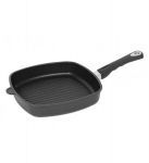 AMT Gastroguss kvadratinė grill keptuvė, 26x26 cm