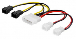 Deltaco SSI-38, 3-pin/4pin