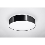 Sollux Lighting lubinis &scaron;viestuvas Arena, juodas, 45 cm