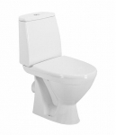 Unitazas RUNA,horizontalus 3/6L,su dangčiu SOFT CL