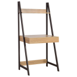 Darbo stalas Step, juodas/rudas