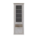 Vitrina Duro DURV812, balta/ruda
