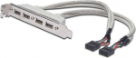 Digitus case bracket 4x USB (AK-300304-002-E)