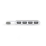 PORTDESIGNS USB 2.0 &scaron;akotuvas &ndash; 4 prievadai