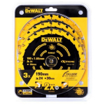 Pjovimo diskas Dewalt EX 190x30mm (DT10399), 3 vnt.