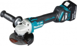 Akumuliatorinis kampinis &scaron;lifuoklis Makita 18V 125mm 2 x 5,0Ah Li-Ion (DGA513RTJ)