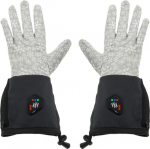 &Scaron;ildomos žieminės pir&scaron;tinės Sunen Glovii L/XL, pilkos/juodos
