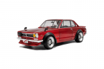 Diecast Modelis Solido S1813002 Nissan Skyline C10 Hakosuka Solido Works Red Metallic 1970 1/18