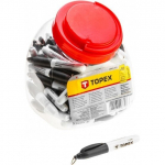 Topex nuolatinis žymeklis juodas 95mm (14A895)