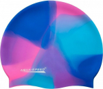 Plaukimo kepuraitė Aqua Speed Bunt, mėlyna/rožinė
