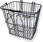Dviračio krep&scaron;ys buteliukui Basil Bottle Basket BAS-11160, juodas