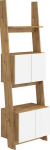 Lentyna Meblocross Rack 60 2D, tamsaus ąžuolo/baltos spalvos